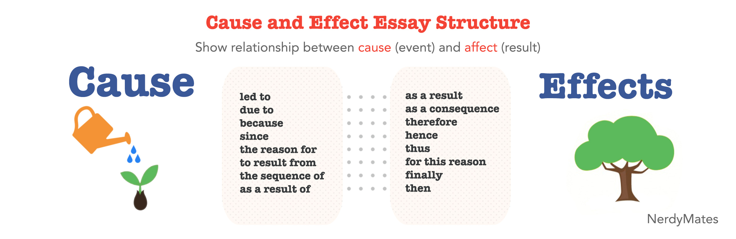 what is a cause and effect essay